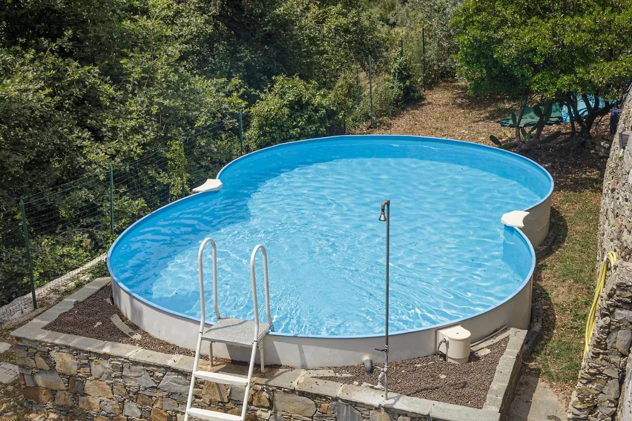 Entire Villa With Pool In Recco Cinque Terre No001 0*,