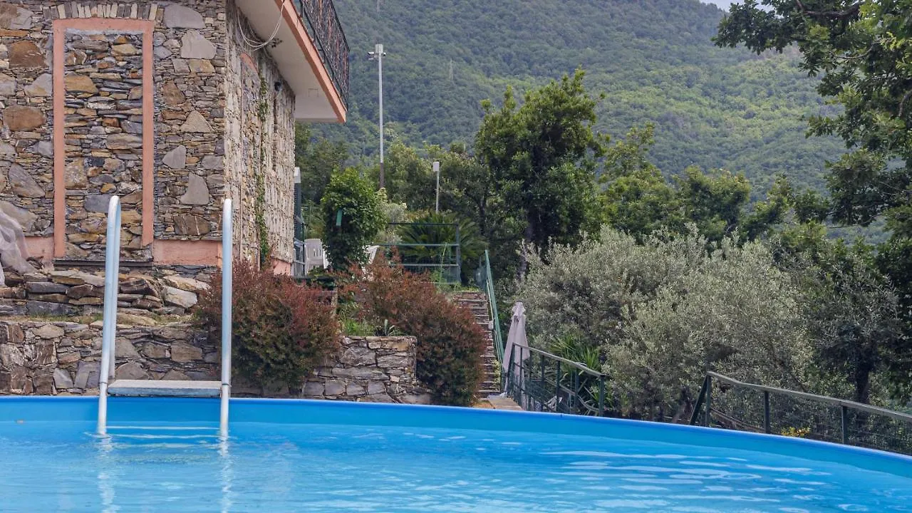 Entire Villa With Pool In Recco Cinque Terre No001